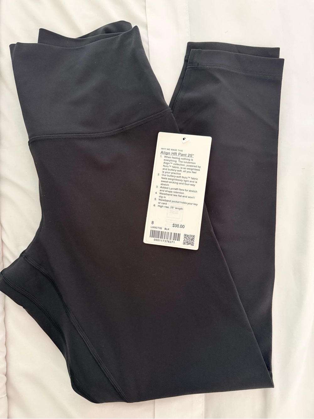 lululemon athletica Black High-Rise Leggings